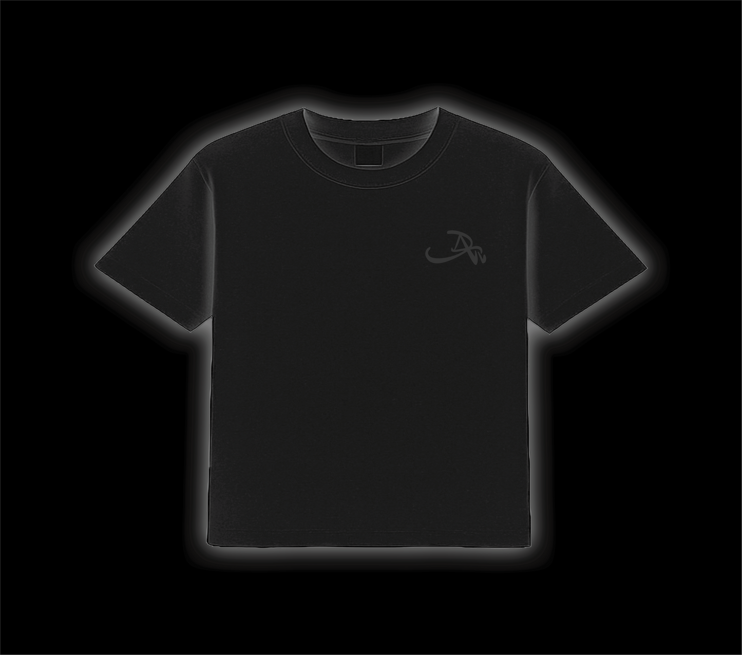 Black T-Shirt Curse Oversize