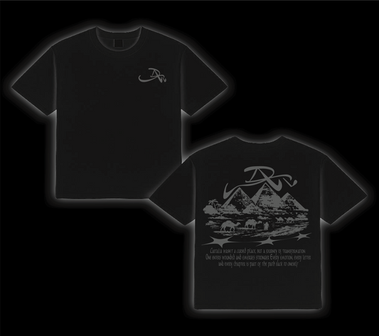 Black T-Shirt Curse Oversize